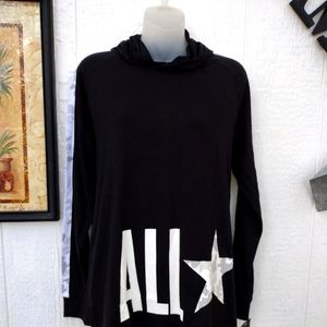 Convers long sleeve t-shirt with black hat size M